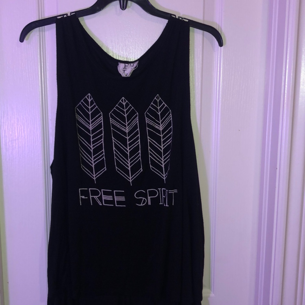 free spirit flowy tank
